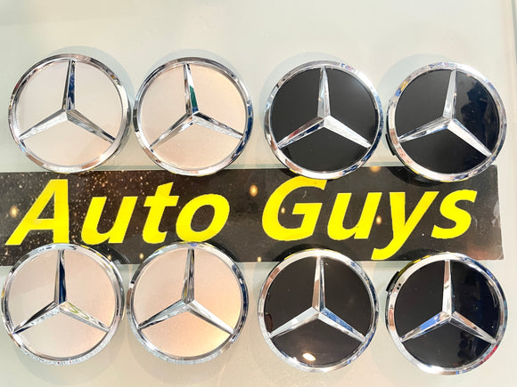 New! Set of 4 Mercedes-Benz Wheel Center Caps 60mm