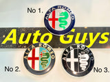 New! 1 Piece Alfa Romeo Logo Emblem Badge Sticker