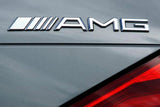 Mercedes-Benz AMG Badge Emblem Decal Trunk Fender Sticker Logo Chrome