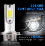 2pcs C6 HID Car LED Headlight Bulbs Conversion Kit