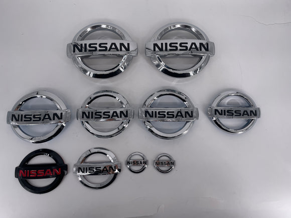 1x Nissan logo badge ALL SIZE