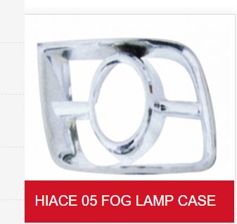 Toyota Hiace Chrome Fog Lamp Lights Cover Set 2004-2019