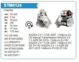 New! Mazda Demio 2 Axela 3 Verisa ZY 1500CC Engine Starter