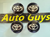 4 pieces 56mm 59mm 60mm Toyota Silver Black Wheel Center Caps