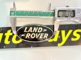 New! Land Rover Grille Badge Oval Sticker 86mm Nameplate