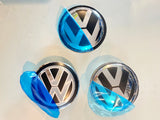 4Pcs 65mm Volkswagen Wheel Centre hub Cap Badges