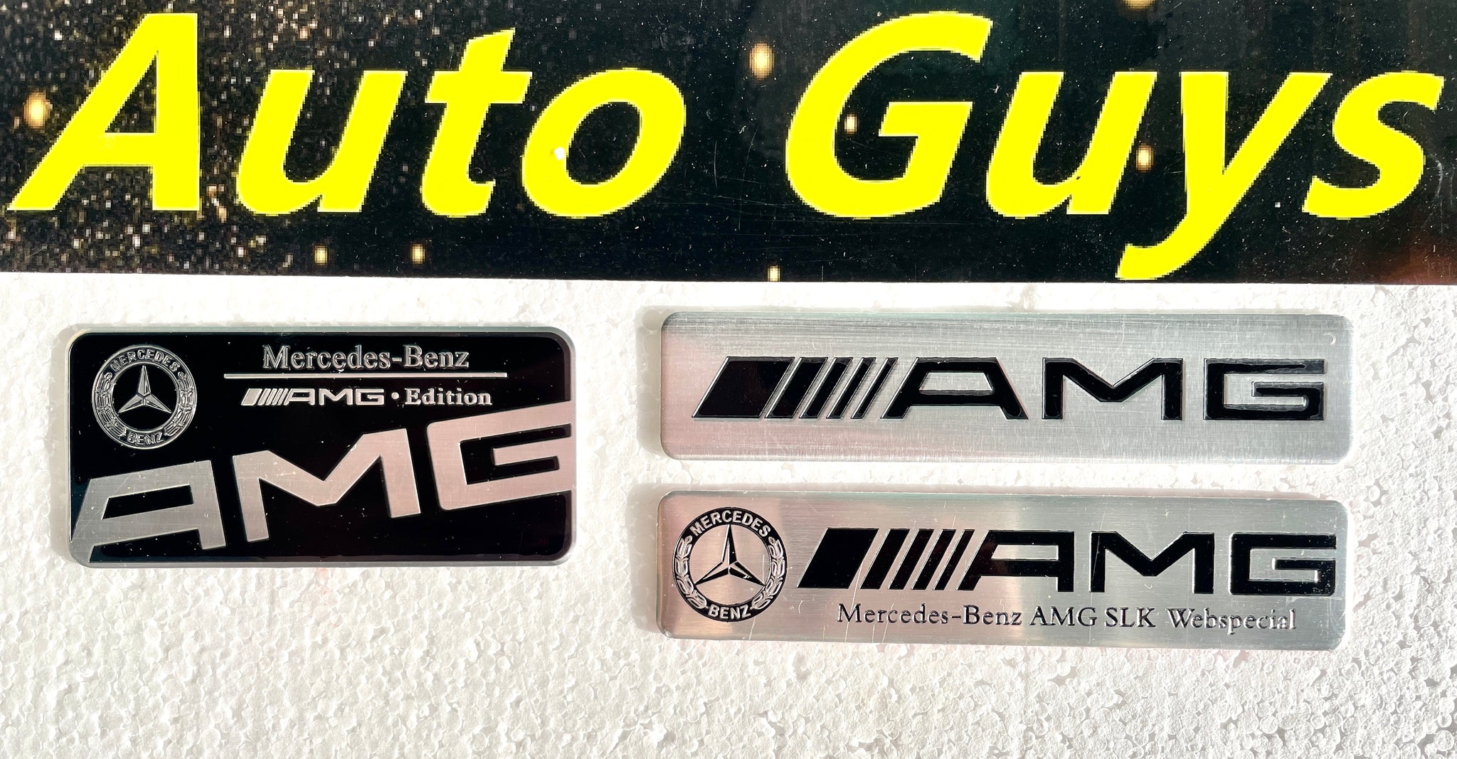 Mercedes Benz AMG Edition Badge stickers – Auto Guys Group