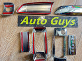 Set of Door Handle Covers Toyota Hiace 2005-2019 Model Chrome