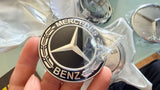 New! Set of 4 Mercedes-Benz Wheel Center Caps 60mm