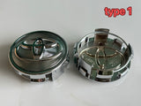 4pcs 61mm 62mm TOYOTA  logo car Wheel Center Hub Caps badge