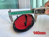 Toyota Badge Silver/Black 120mm 130mm 140mm 150mm 160mm 170mm 57mm