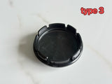 4Pcs 56mm Volkswagen VW Wheel Centre hub Cap Badges Black