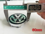 4Pcs 59mm 60mm 62mm Volkswagen VW Wheel Centre Hub Cap Badges Logo