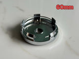 4Pcs 59mm 60mm 62mm Volkswagen VW Wheel Centre Hub Cap Badges Logo
