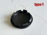 1Pcs 65mm Volkswagen VW Wheel Centre hub Cap Badges Black Blue