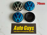 1Pcs 69mm  70mm 76mm Volkswagen VW Wheel Centre Hub Cap Badges Logo