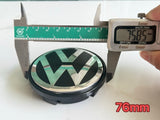 1Pcs 69mm  70mm 76mm Volkswagen VW Wheel Centre Hub Cap Badges Logo