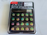 Wheel Nuts NUT & LOCK SET M12* 1.5,M12*1.25