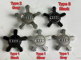 New! Audi Wheel Center Cap Badge A4 S4 S5 A5 A6 S6 S8 Q5 Q7 TT Hub caps