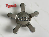 New! Audi Wheel Center Cap Badge A4 S4 S5 A5 A6 S6 S8 Q5 Q7 TT Hub caps