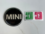 New! 1 × Mini Cooper Boot Badge Sticker 98mm / 99mm Rear Hatch