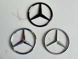 1 x Mercedes Benz logo sticker badge 70mm 89mm