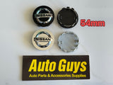 4PCS Nissan Logo Wheel Center Hub Cap Rim badge 54mm 60mm