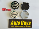 4PCS Nissan Logo Wheel Center Hub Cap Rim badge 54mm 60mm