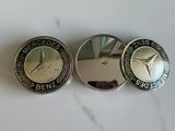 Set of 4 New 68mm OEM MERCEDES BENZ Wheel Center Caps Hub Badge