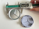4pc MERCEDES BENZ Badge 63MM WHEEL CENTRE COVER CAP Badge
