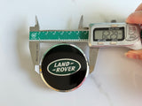 4Pc Land Rover Wheel Center Caps badge 63mm Black Green Silver