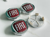 4Pcs Fiat Logo Emblem Wheel Center Hut badge 60mm