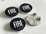 4Pcs Fiat Logo Emblem Wheel Center Hut badge 60mm