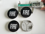 4Pcs Fiat Logo Emblem Wheel Center Hut badge 60mm
