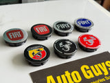 4Pcs Fiat Logo Emblem Wheel Center Hut badge 50mm