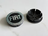 4Pcs Fiat Logo Emblem Wheel Center Hut badge 50mm