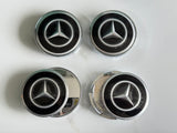 4PCS MERCEDES- BENZ WHEEL CENTER CAPS 59MM 60MM