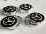 4PCS MERCEDES- BENZ WHEEL CENTER CAPS 59MM 60MM