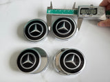 4PCS MERCEDES- BENZ WHEEL CENTER CAPS 59MM 60MM