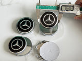 4PCS MERCEDES- BENZ WHEEL CENTER CAPS 59MM 60MM