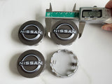 4PCS Nissan Logo Wheel Center Hub Cap BADGE Rim 54MM 64MM