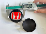 New! 4Pcs Honda Wheel center Hub Caps Badge 57mm