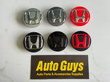 Set of 4 Honda Wheel Center Hub Caps Badge 61mm 62mm