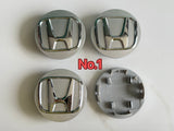 Set of 4 Honda Wheel Center Hub Caps Badge 61mm 62mm
