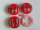 Set of 4 Honda Wheel Center Hub Caps Badge 61mm 62mm