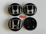 Set of 4 Honda Wheel Center Hub Caps Badge 61mm 62mm