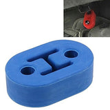 Generic Universal Car Two Holes Adjustable Rubber Mounting Bracket Exhaust Tube