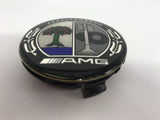 Set of 4 Mercedes Benz AMG Emblem for alloy wheels 75mm