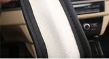 38cm Universal Car steering wheel cover High quality leather x1