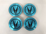 4PCS 69mm Wheel Center Caps For Honda